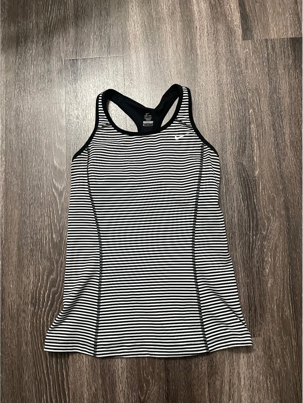 Nike Dri-FIT Striped Racerback Tank Top